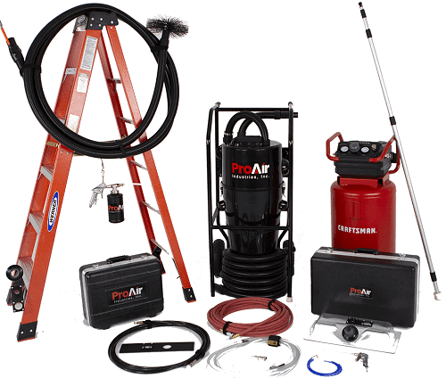 Pro air duct cleaning equipment